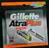 Du11625 Gillette Atra Plus Lubra Strip Cartridge 10 Ea