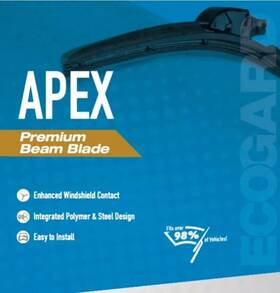 Xp26 Ecogard 10 Pk - Wiper Blade Apex 26 Inch Premium Beam Blades