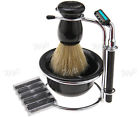 Ed735548262381 Unbranded Men Shaving Razor Beard Clean Set Brush 735548262381