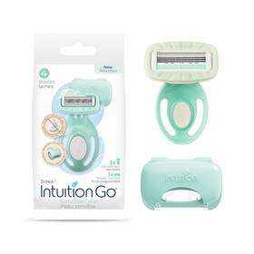 Edgewell Personal Care 313041722733 Schick Intuition Go Disposable Travel Razor For Women 1 Count Sensitive Skin