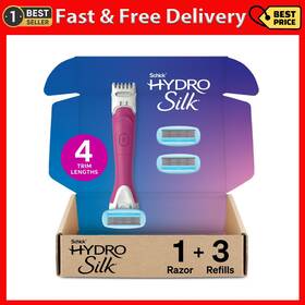 Edgewell Personal Care 711181561760 Schick Hydro Silk Trimstyle Moisturizing Razor For Women With Bikini Trimmer
