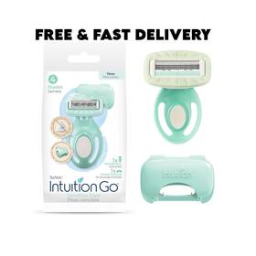 Edgewell Personal Care 711181844313 Schick Intuition Go Disposable Travel Razor For Sensitive Skin Edgewell Personal Care 711181844313 Schick Intuition Go Disposable Travel Razor For Sensitive Skin