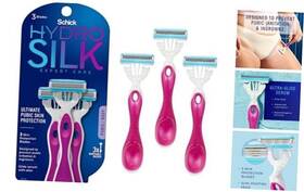 Edgewell Personal Care 841058014713 Ultimate Pubic Skin Protection Disposable Razors For Women Sensitive