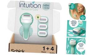 Edgewell Personal Care 841058023210 Schick Razors For Women With Sensitive Skin 1 Razor And 4 Blades