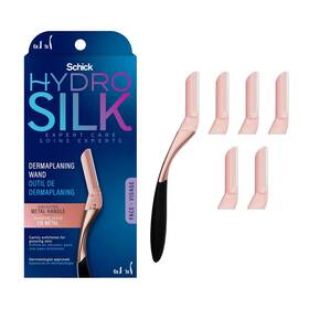 W302029000 Edgewell Personal Care Schick Hydro Silk Dermaplaning Wand - 6 Refill Blades For Smooth Flawless Skin