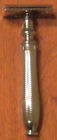 Edwin Jagger Chatsworth Barley Chrome Safety Razor Mint Cond Bulbous