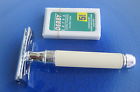De87rc Edwin Jagger Safety De Razor 2014 Model Ivory Rubber Coated-