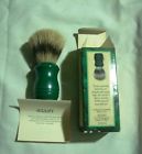 Electric Surrey Shaving Brush 100 Natural Boar Bristle Green Handle Non New 077025310148