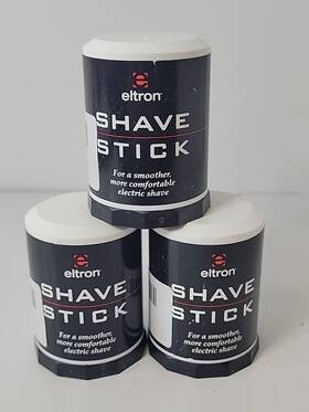 Eltron 719434102500 3x Eltron- Pre-shave Powder Shave Stick For Electric Shavers And Barbers