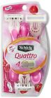 En02242 Schick Quattro For Women Disposable Razor With Raspberry 796520330375
