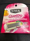 En05055 Schick Quattro For Women Cartridges Each Aloe Vitamin Razors