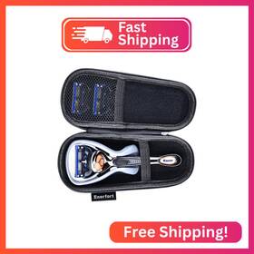 Rceva-01 Enerfort Hard Eva Razor Travel Case Compatible With Gillette Mens - Mesh