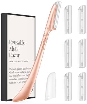 Ennva 445038827848 Eyebrow Trimmer Dermaplaning Tool-ergonomic Shaper And Facial Razor For Pe