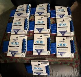 Equate 681131234955 New Razors The Essential 2 Blade Disposable 5 Pack X 10 50 Shavers