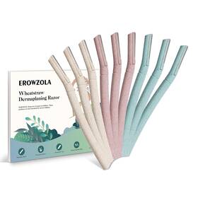 Erowzola 445037121152 Dermaplaning Tool Eyebrow Razors For Women And Men Trimmer With Precis