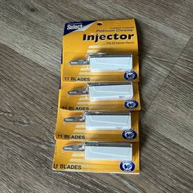 27-570-2 Exchange Select Platinum Chrome Injector Razor Blades 11-blade Cartridge For Men