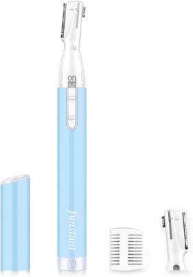 Eyebrow-bl-009-us-v  Eyebrow Trimmer Precision Electric Razor For Women Battery-operated Fac