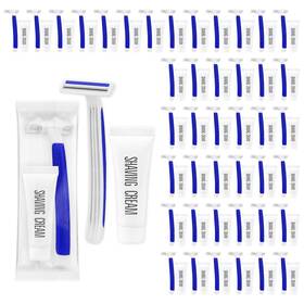 Fafortune 192236861255 Disposable Razors In Bulk Individually Wrapped 1 Count Pack Of 30