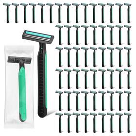Fafortune 192236861286 Disposable Twin Blade Razors In Bulk 1 Count Pack Of 30 Green