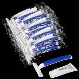 Fafortune 603693811948 Disposable Razors In Bulk Individually Wrapped Twin Blade