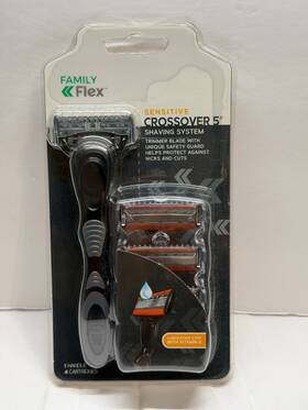 Family Flex 032251969652 Sensitive Crossover 5 Shaving System