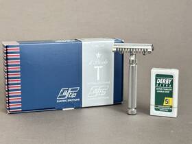 Fati00002 Fatip Fatip- Il Piccolo Original Open Comb Safety Razor Cnc Chrome Made In Italy