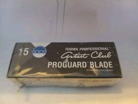 F1-30-202 Feather Artist Club Proguard Razor Blades 15 Count Pg-15