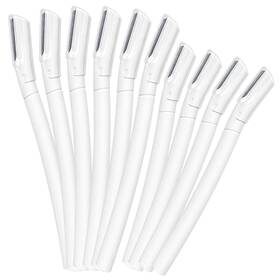 Fernfern 740625704500 Dermaplane Razor For Women Face 10 Pack 1 Count Of Transparent
