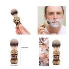 Fh192 Obeauty Badger Shaving Brush Original Pure Wooden Skull 602430543456