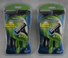 Filo America 2 Packs Pacific Triple Blade Disposable Razor W Comfort Strip 6 E Pack 12 Total 769923972053 793366314002