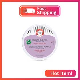 36326 First Aid Beauty - Ingrown Hair Pads With Bha Aha Aftershave Treatment