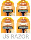 Fit Tech3 4 Cartridges Subzero Blades Razor Refills Shaver Schick Wilkinson 16