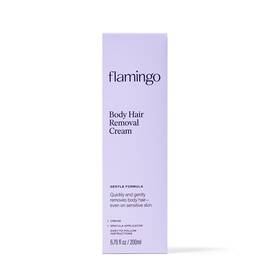 Flamingo 810075080667 Womens Body Hair Removal Cream For Sensitive Skin 6.76 Fl Oz