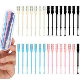 Fnanjwq 5212tuyg2072 30pcs Manual Nose Hair Trimmer - Rotating Nasal 3 Inch X 0.4 Multicolor
