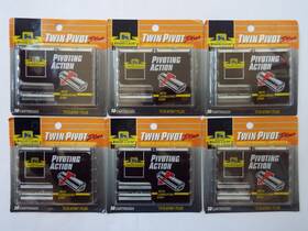 Food Lion 035826038579 Lot 6 Twin Pivot Plus Vtg Razor Blade Cartridges 10 Each Total 60