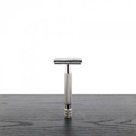 904115 Frank Shaving Co Stainless Steel Double Edge Safety Razor Silver