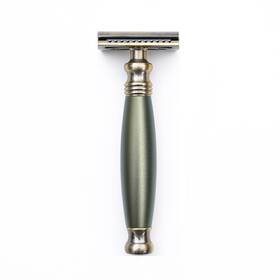 Freed 711229873035 Bronze Series Double Edge Safety Razor Aluminum Alloy Material With 10