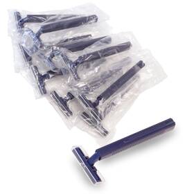 Freshscent 085317008178 Individually Wrapped Twin Blade Razors - Bulk Packed Disposable 144 Pack