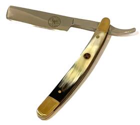 Wt-1480xh Frost Whitetail Cutlery Usa Straight Razor Knife Ox Horn Handle Nib