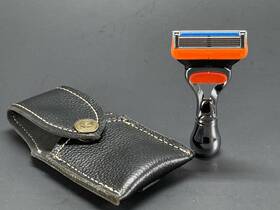 Tvlfsnrsnss-2016 Fs Safety Razor Travel Fusion And Leather Carrying Case Man Women Gift Holidays