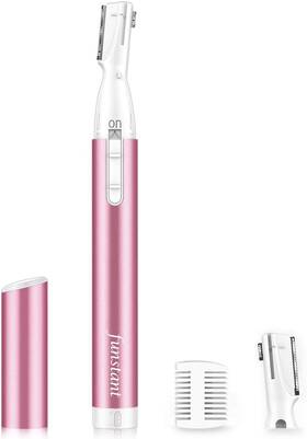 Funstant 445006577539 Upgraded Eyebrow Trimmer Precision Electric Razor For Women Ba