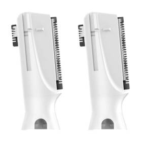 Fun-eye-b-2 Funstant 2-pack Replacement Blade Eyebrow Trimmer Facial Electric Hair Razor