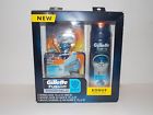 Fusion Chill Gillette Proglide Razor 3 Blades 6 Oz Shave Gel 047400542808