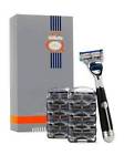 Fusion Chrome Collection Gillette Power Shave The Art Of Shaving Razor 12 Pro Glide Blades 670535500124