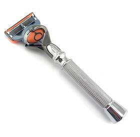 72419 G.b.s Flex Ball Handle Razor With Pivot Technology All Chrome
