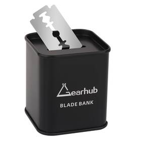 Gbb01-01 Gearhub Blade Bank Sharps Disposal Container Safely Large Black 1 Pack