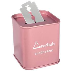 Gbb02-01 Gearhub Blade Bank Sharps Disposal Container Safely Store Matte Pink 1 Pack