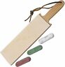 Gg25dslsc Garos Goods Leather Paddle Strop Double Sided Inch 726670129192