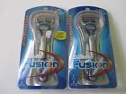 Gilette Fusion Razor Gillette Two Packs Of Phenom One Razorand Cartridges Each 047400026773
