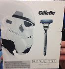 Gilette Mach Turbo Razor Gillette Star Wars Rogue One 3 Gift Set Storm Trooper Hard To Find 047400545038